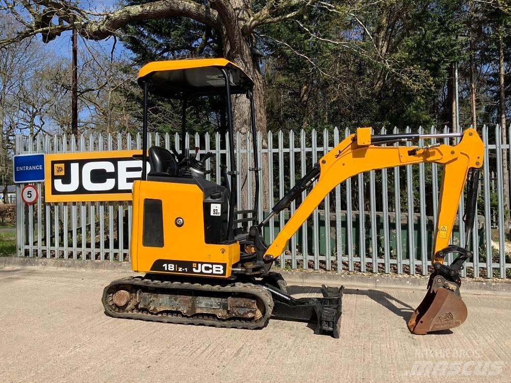 JCB 18Z-1 Minigravemaskiner