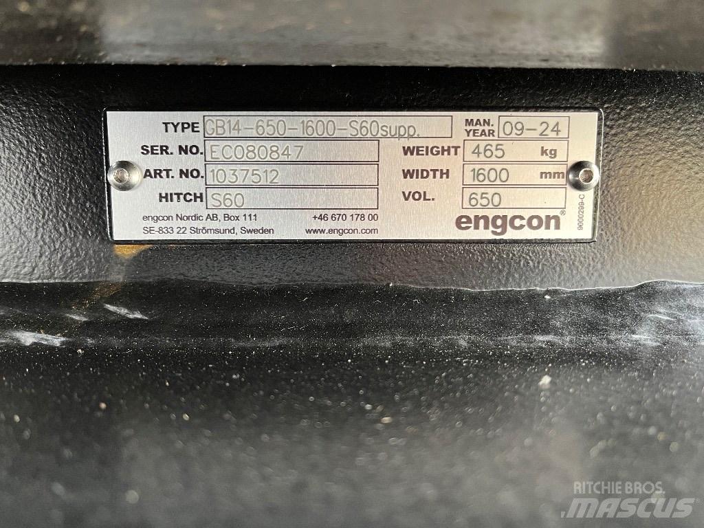 Engcon GB14 S60 Ny! Skovle