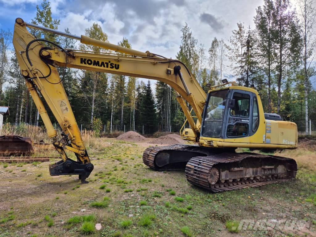 Komatsu PC 210-6K Gravemaskiner på larvebånd