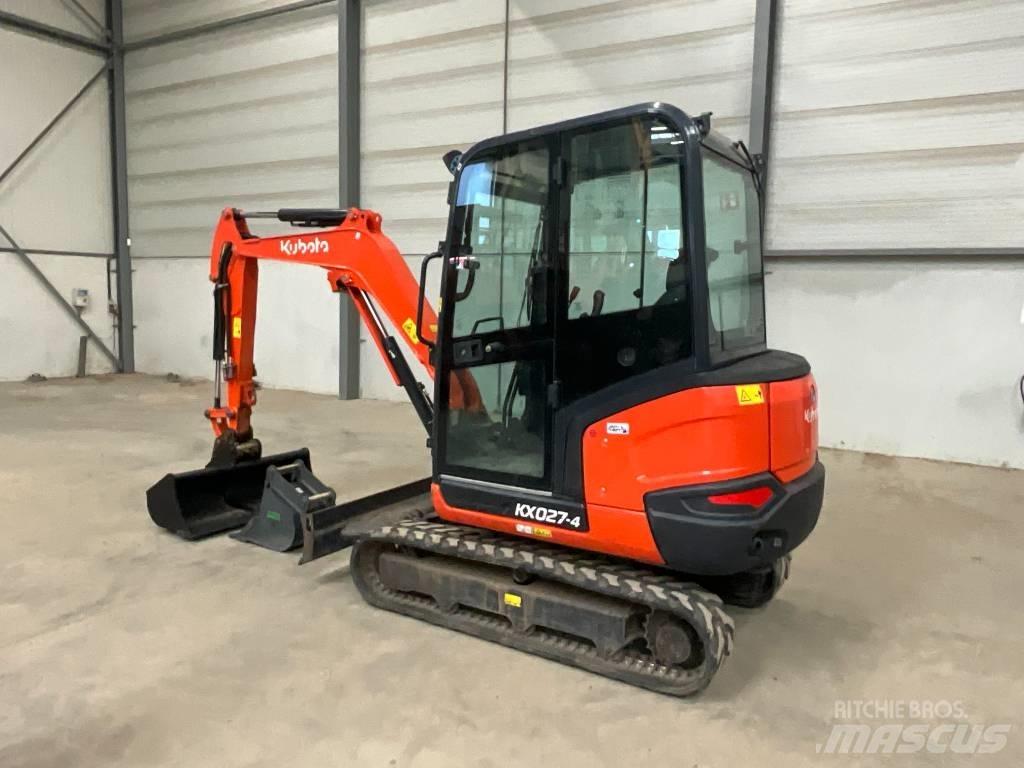 Kubota KX 027-4 HI Minigravemaskiner
