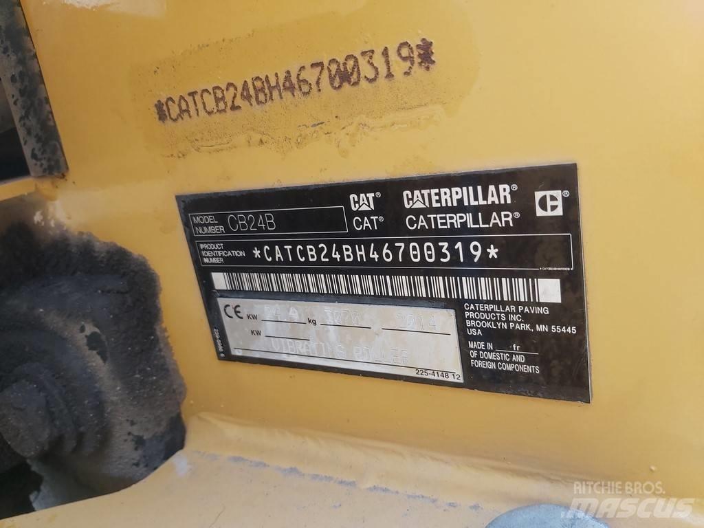 CAT CB 24 B Tvilling tromle