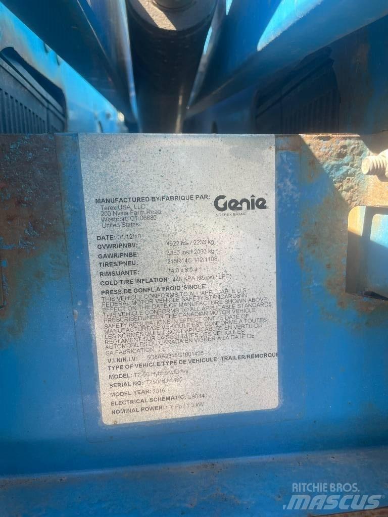 Genie TZ-50 Trailermonterede lifte