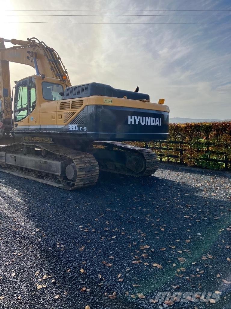 Hyundai 380-9 Gravemaskiner på larvebånd