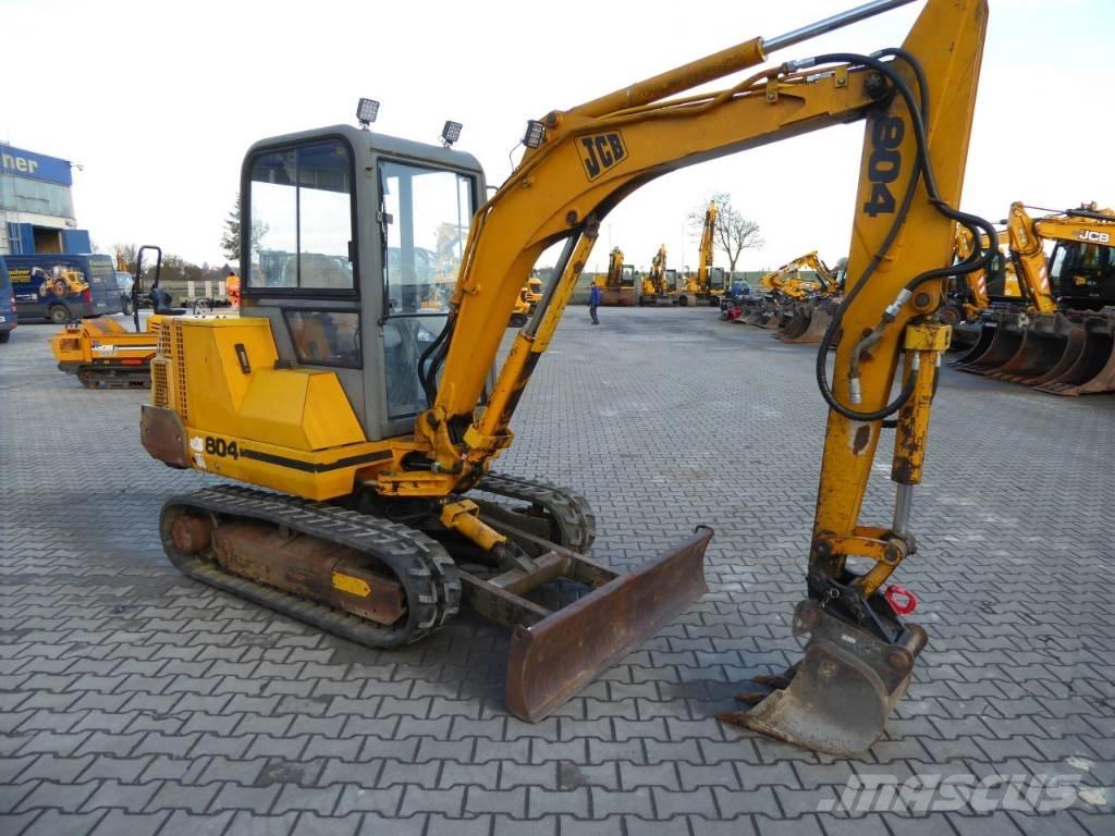 JCB 804 Minigravemaskiner