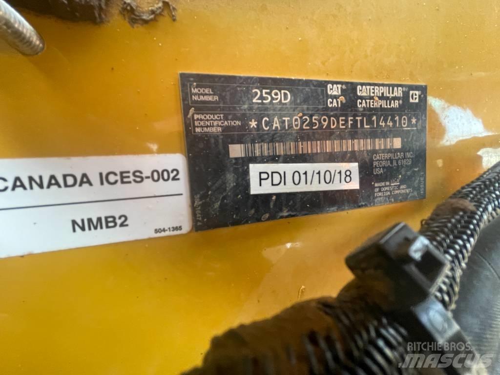 CAT 259 D Minilæsser - skridstyret