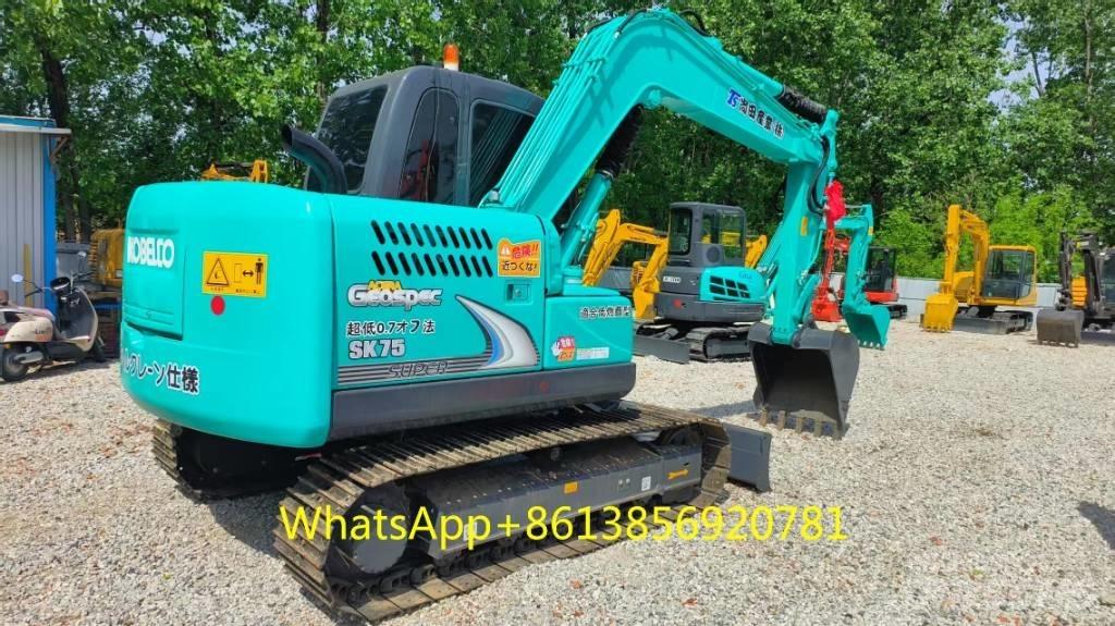 Kobelco SK 75 Midi-gravemaskiner 7t - 12t