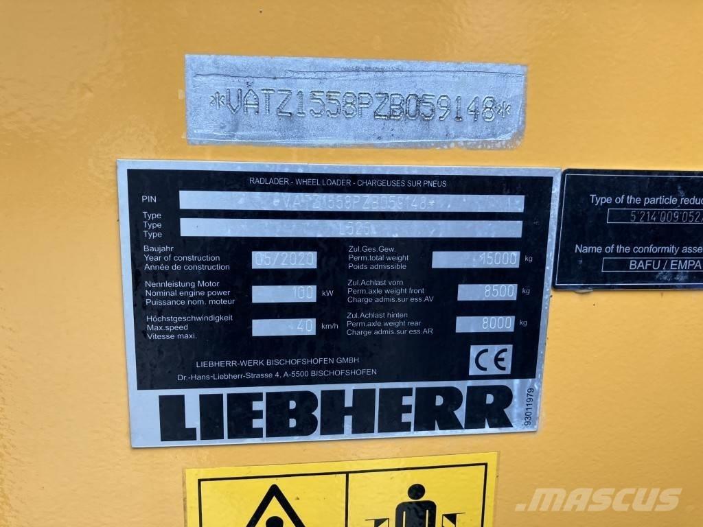 Liebherr L 526 Læssemaskiner på hjul