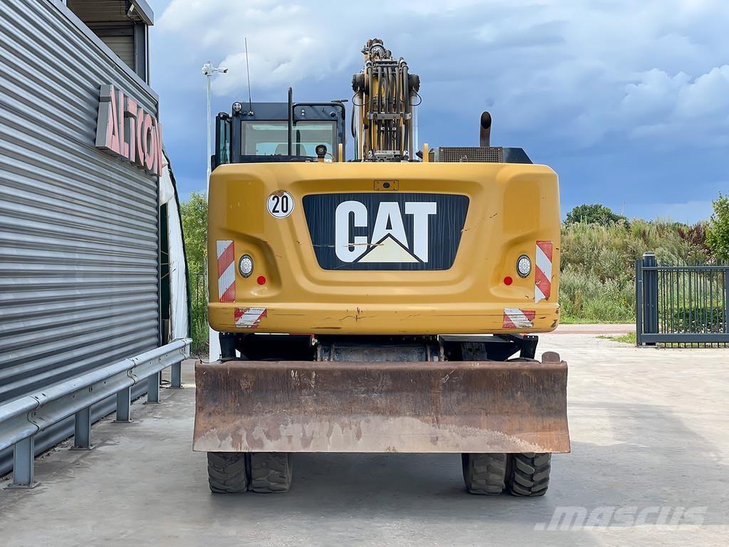 CAT M318F Gravemaskiner på hjul