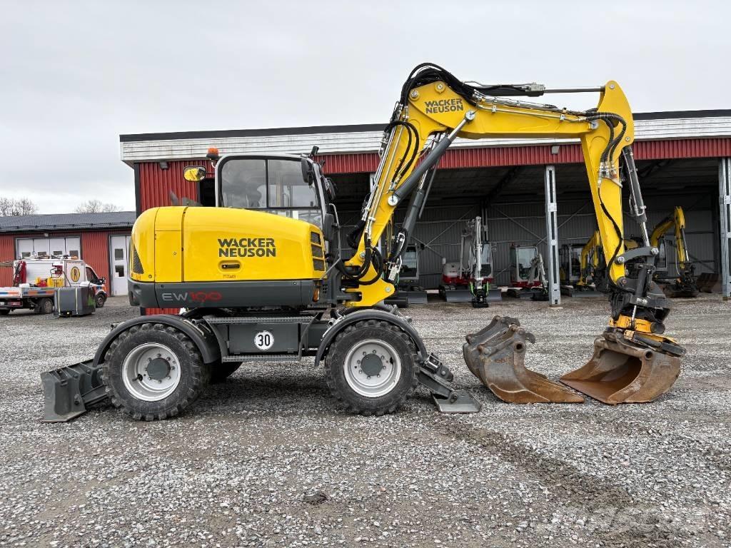 Wacker Neuson EW100 Gravemaskiner på hjul