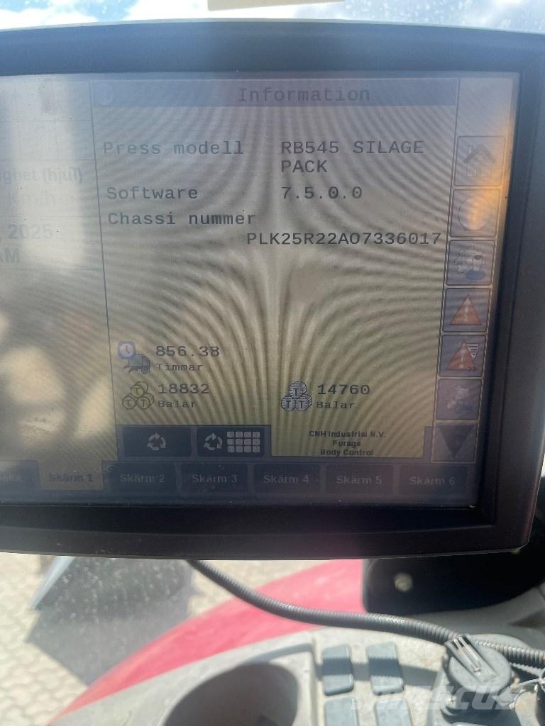Case IH RB 545 Rundballe-pressere