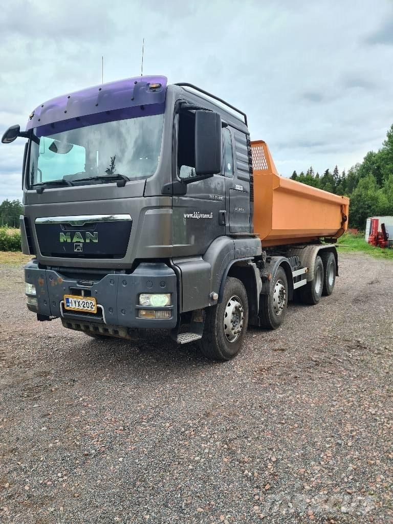 MAN TGS 35.480 Demonterbare/wirehejs lastbiler
