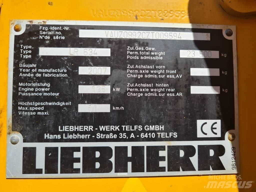 Liebherr LR 634 Larvebåndslæssere