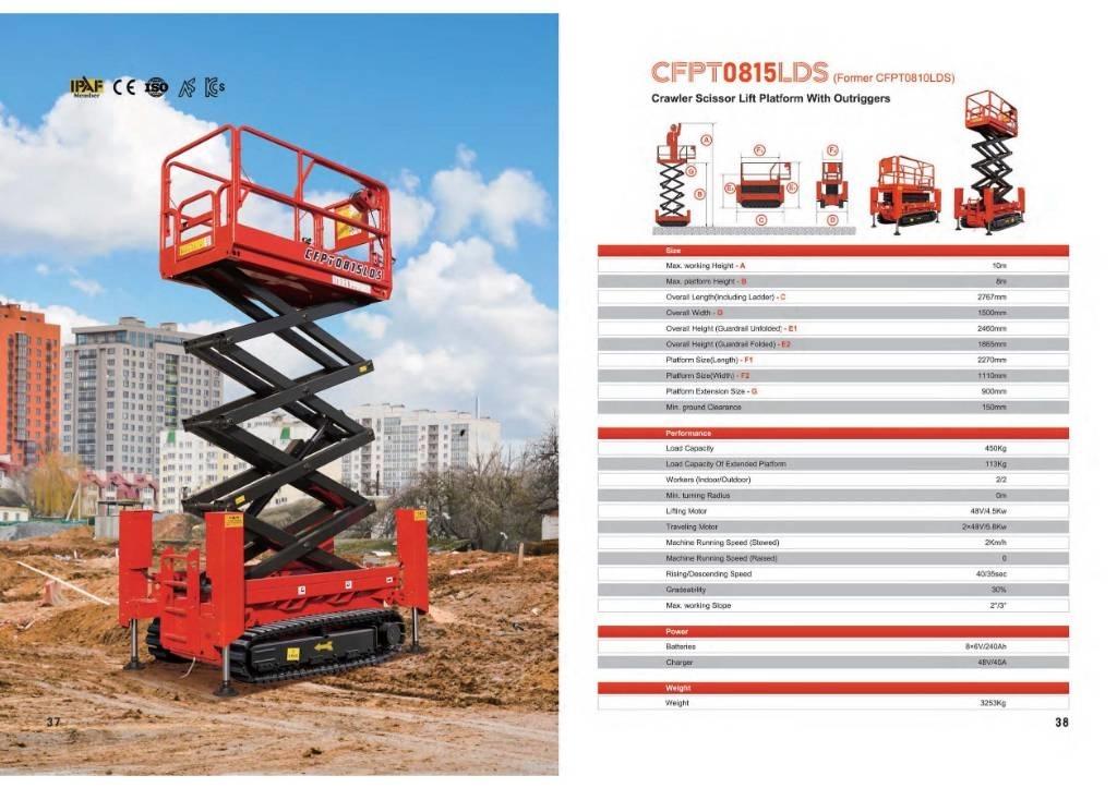 CFMG CFPT0815LDS Saxlifte