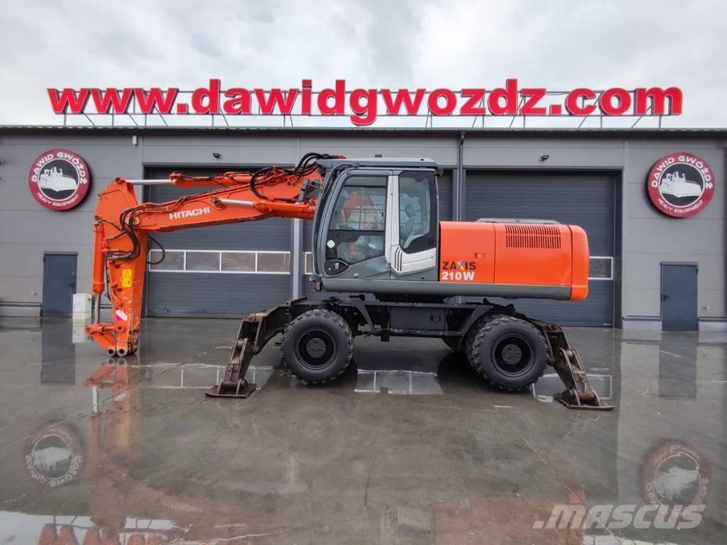Hitachi ZX 210 W-3 Gravemaskiner på hjul