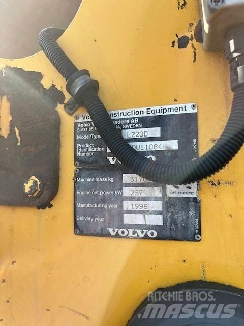Volvo L220D Læssemaskiner på hjul