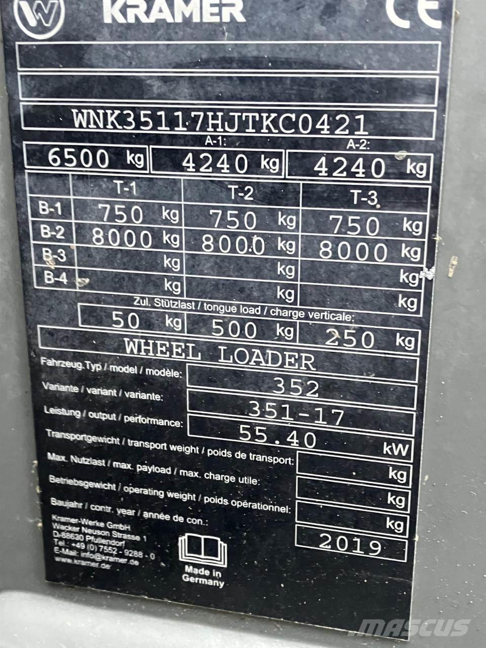 Kramer 8085T Teleskoplæssere til landbrug
