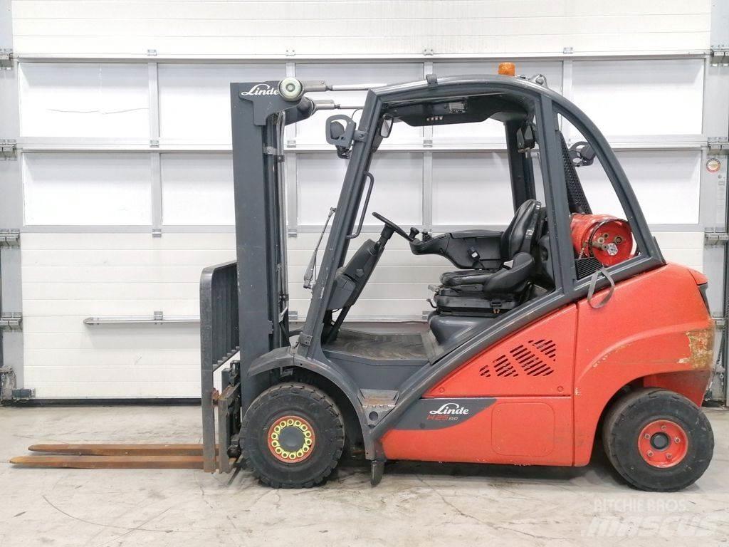 Linde H25T-02 El gaffeltrucks