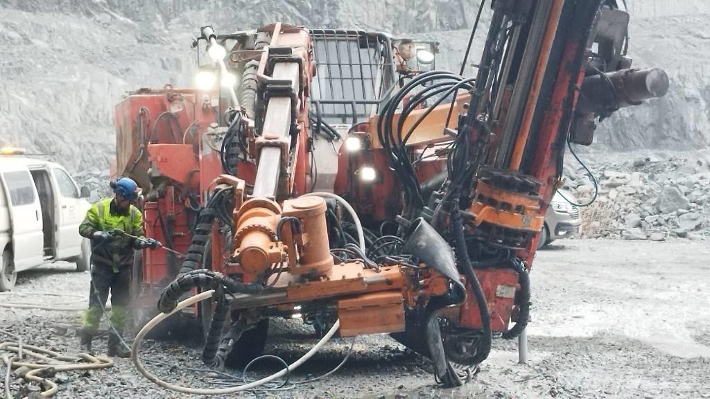 Sandvik DS520-TC Undergrundsboreudstyr