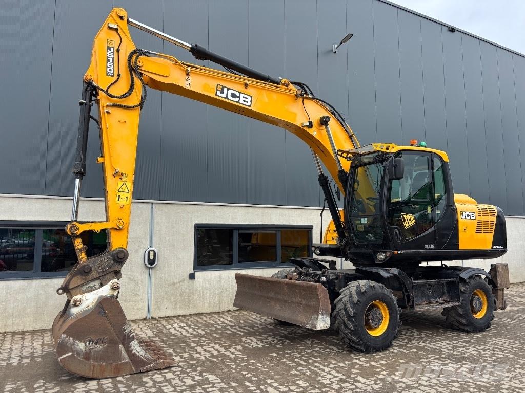JCB JS 160 W Gravemaskiner på hjul