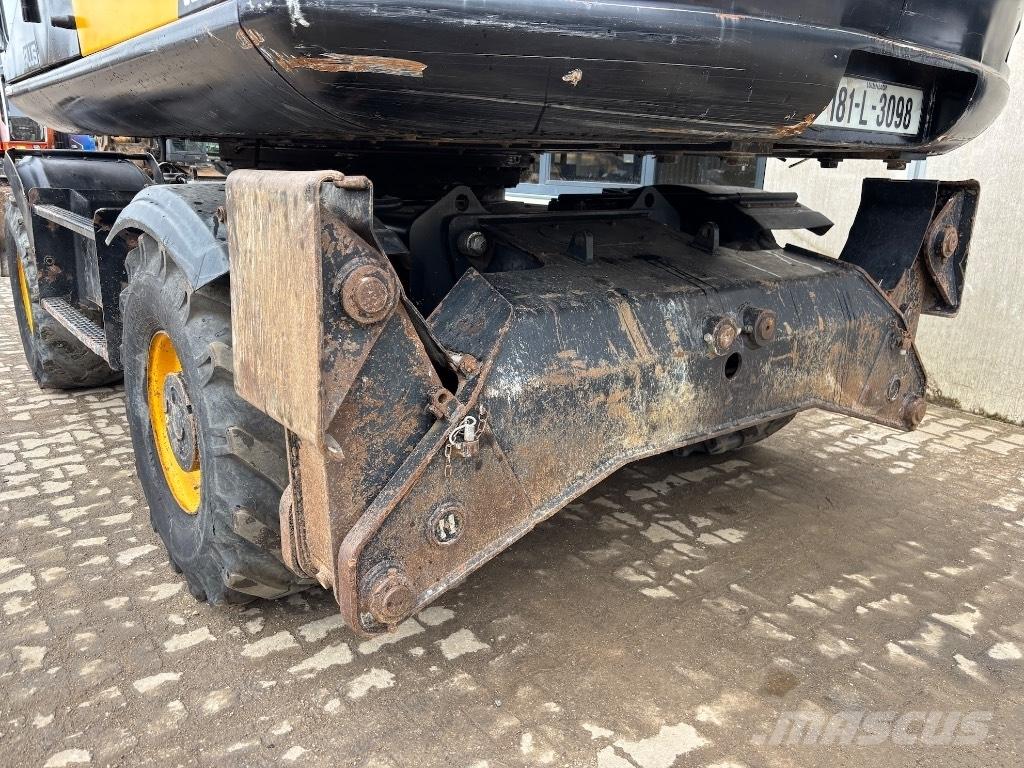 JCB JS 160 W Gravemaskiner på hjul