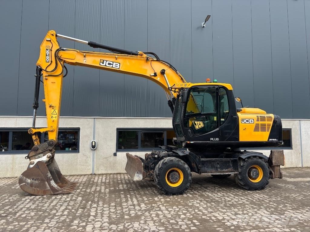 JCB JS 160 W Gravemaskiner på hjul