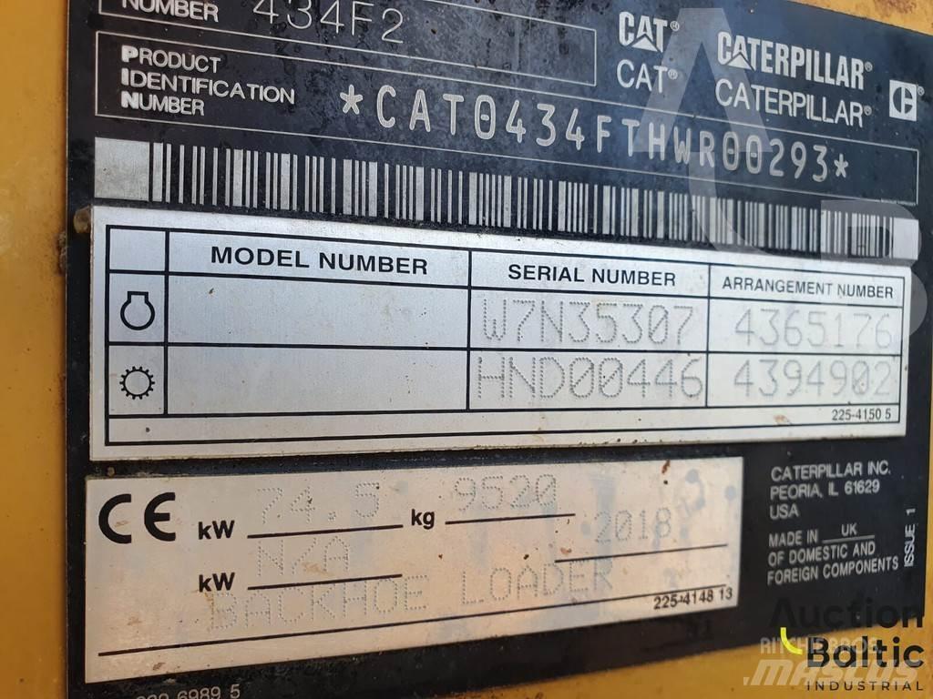 CAT 434 F2 Rendegravere