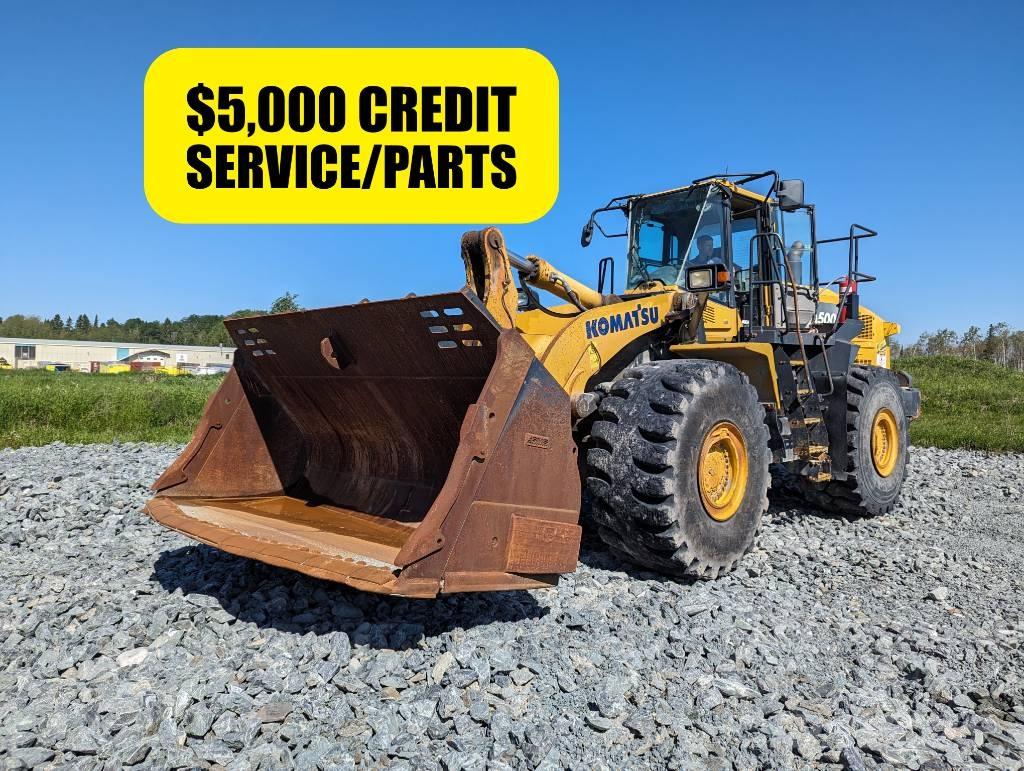 Komatsu WA 500-7 Læssemaskiner på hjul