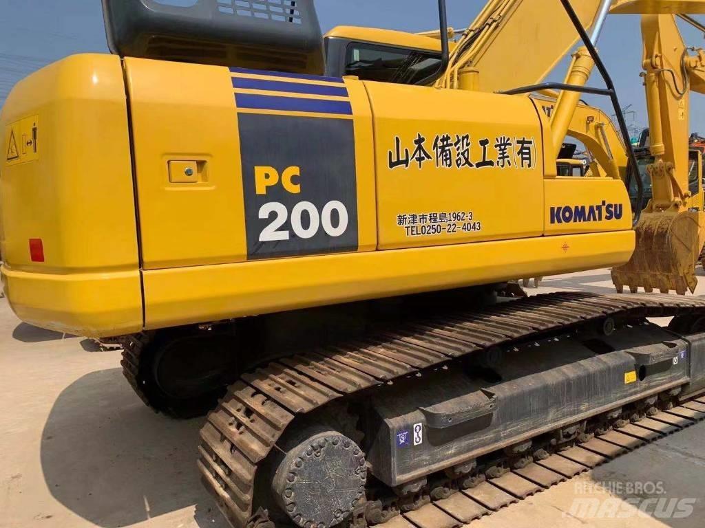 Komatsu pc200-7 Gravemaskiner på larvebånd