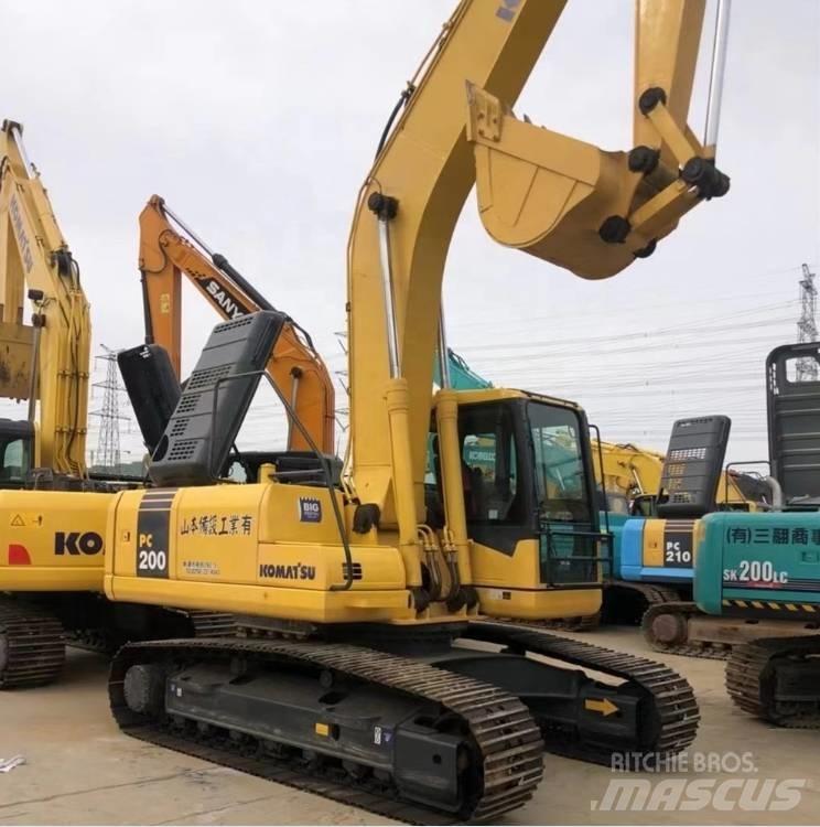 Komatsu pc200-7 Gravemaskiner på larvebånd