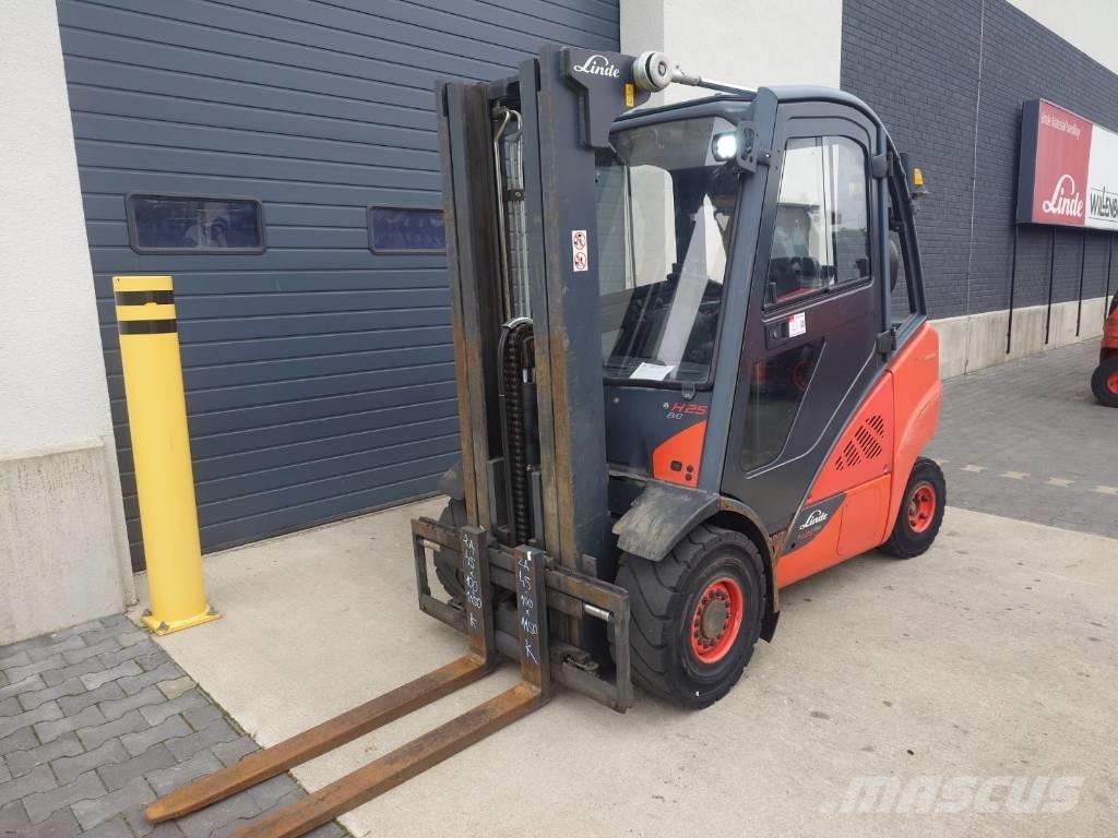 Linde H 25 D Diesel gaffeltrucks