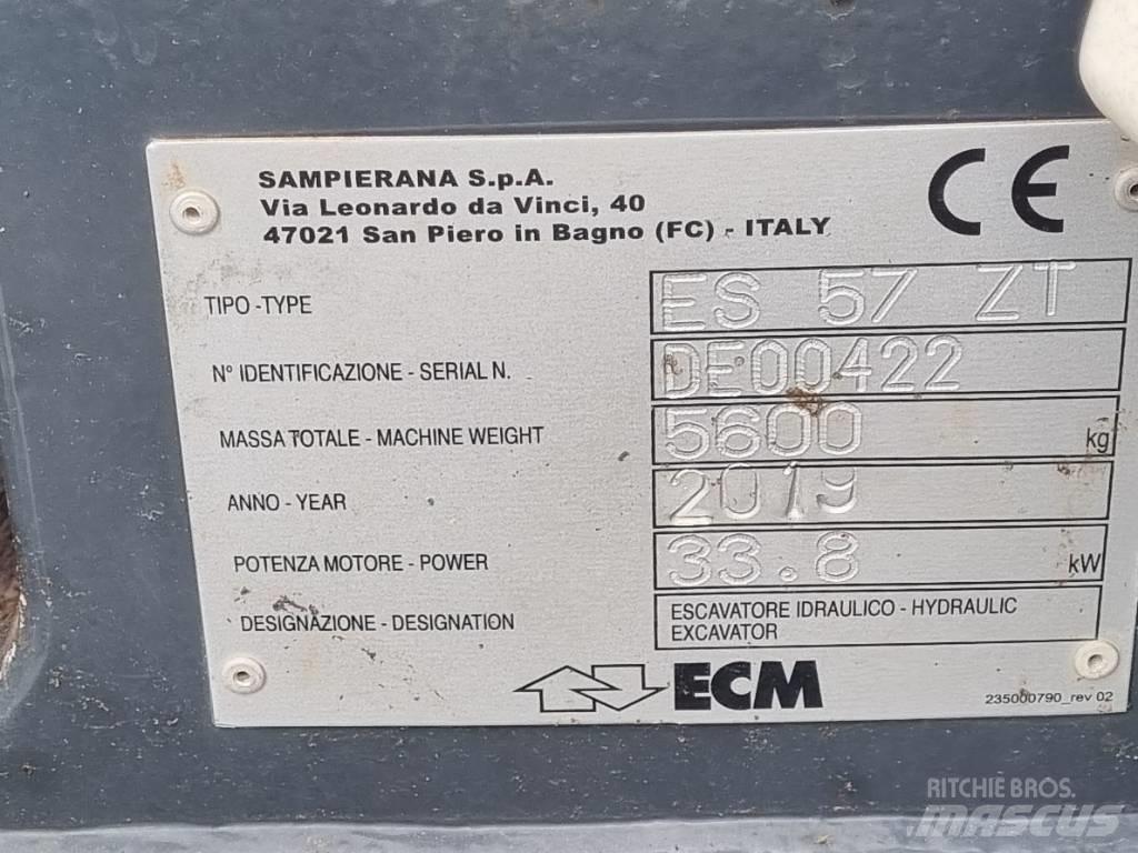 ECM ES 57 ZT Minigravemaskiner