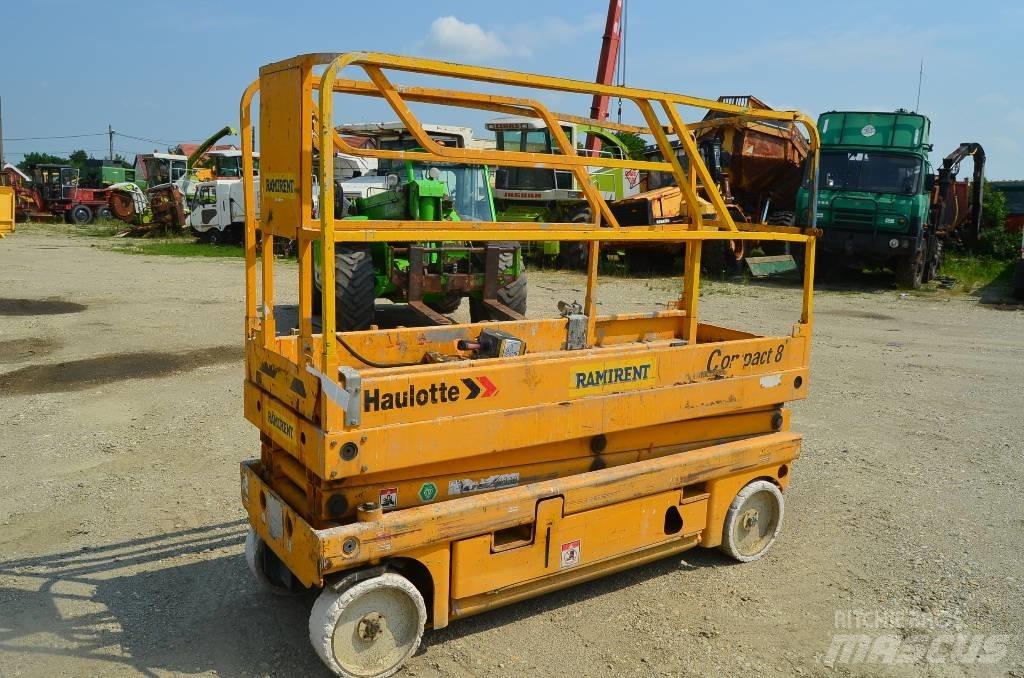 Haulotte Compact 8 Bomlifte med knækarm