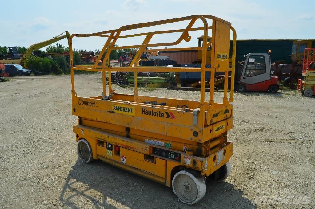 Haulotte Compact 8 Bomlifte med knækarm