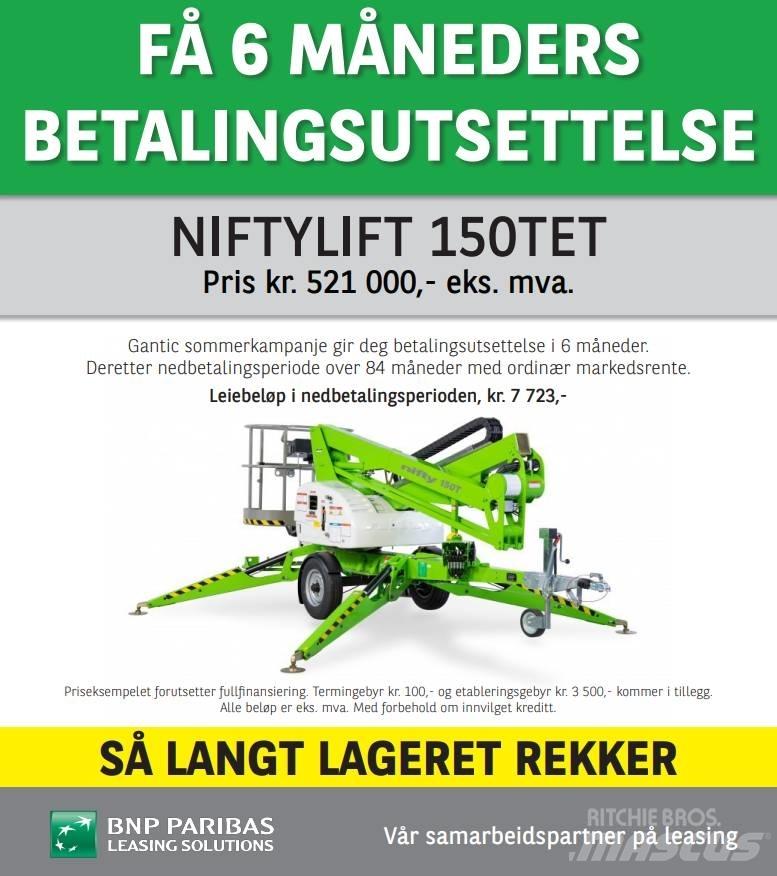 Niftylift 150TET Trailermonterede lifte