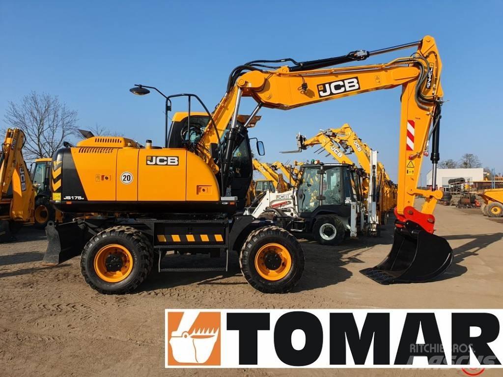 JCB JS 175 W Gravemaskiner på hjul