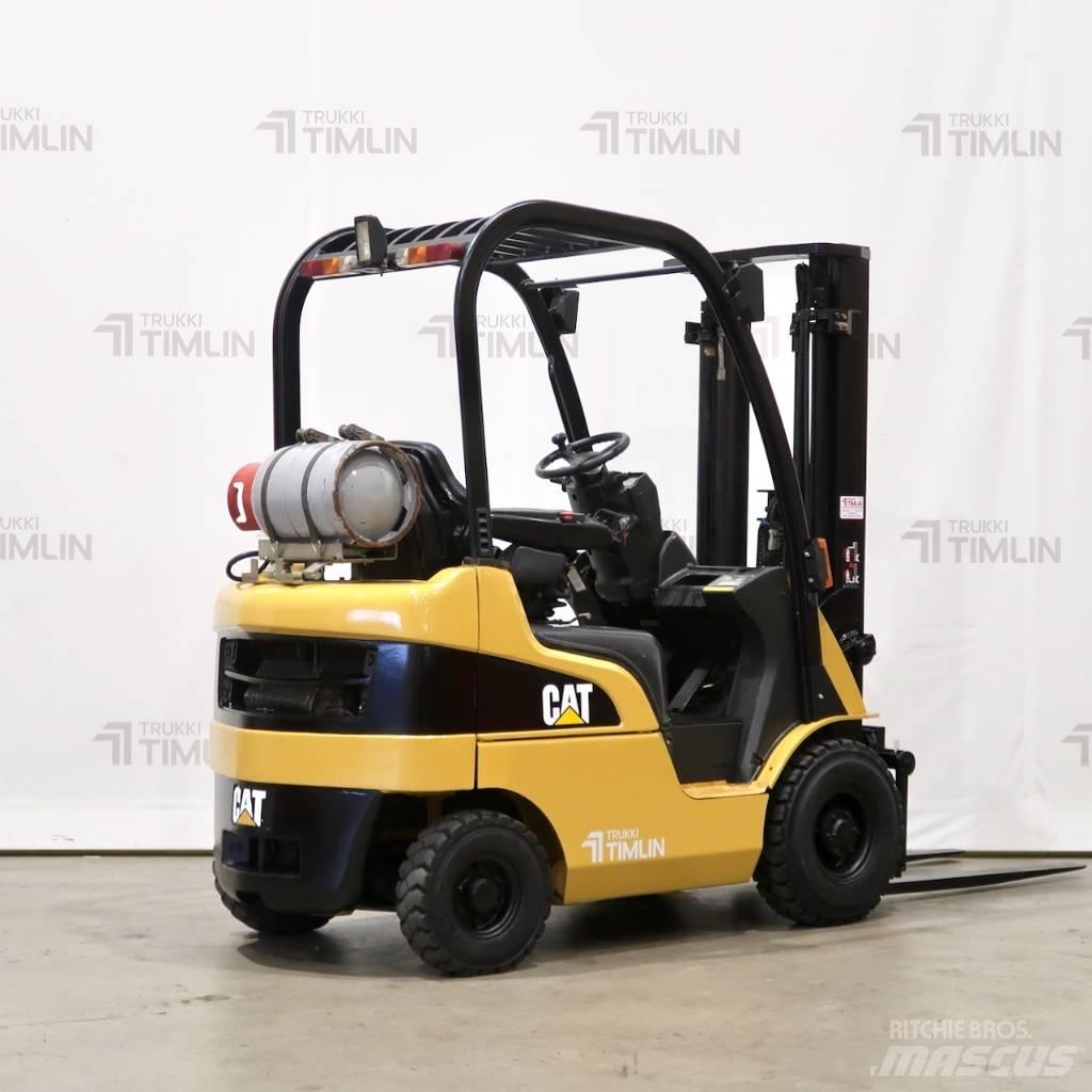CAT GP15N LPG gaffeltrucks