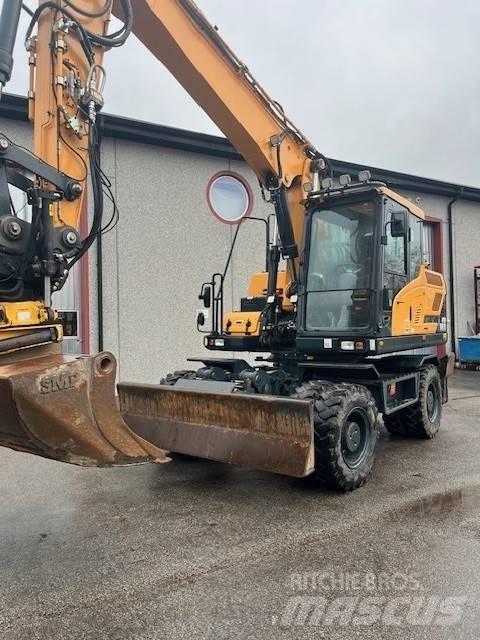Hyundai HW160 Gravemaskiner på hjul