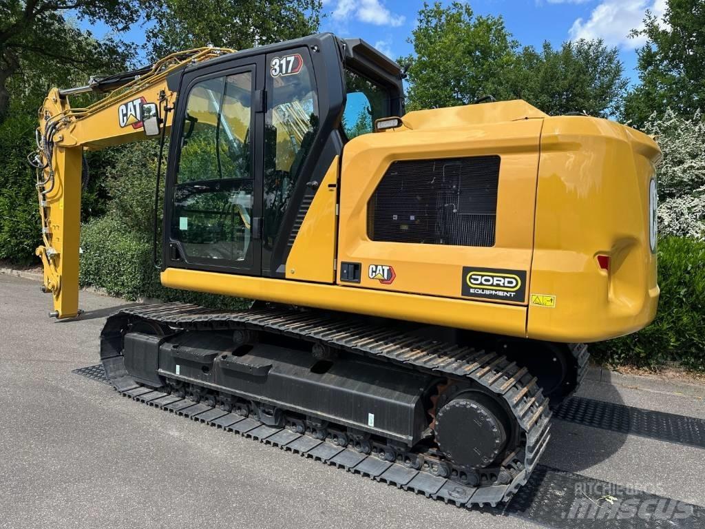 CAT 317 Gravemaskiner på larvebånd
