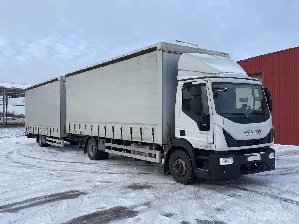 Iveco 140E 28 Fast kasse