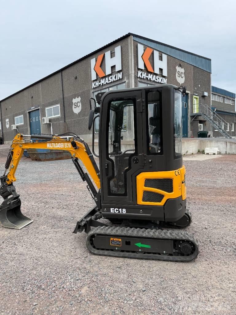 Multiloader EC 18 Minigravemaskiner