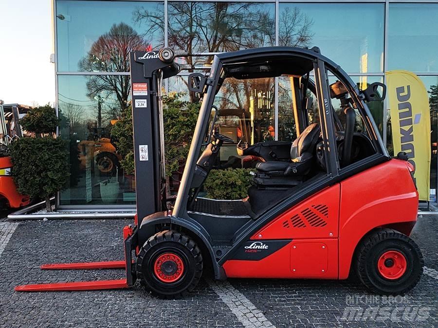 Linde H25T-02 LPG gaffeltrucks