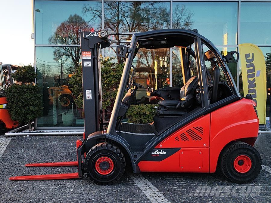 Linde H25T-02 LPG gaffeltrucks
