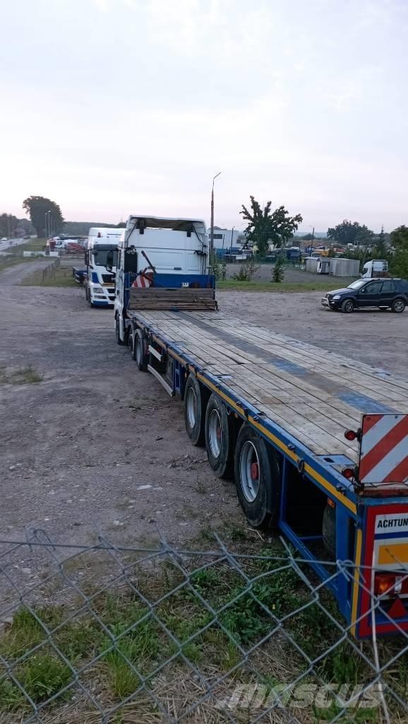 Broshuis E-2190/27 Skip loader semi-trailere
