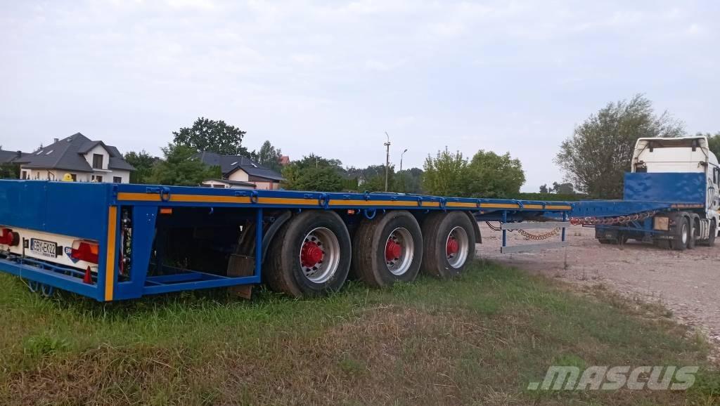 Broshuis E-2190/27 Skip loader semi-trailere
