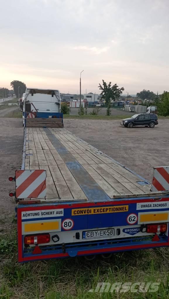 Broshuis E-2190/27 Skip loader semi-trailere
