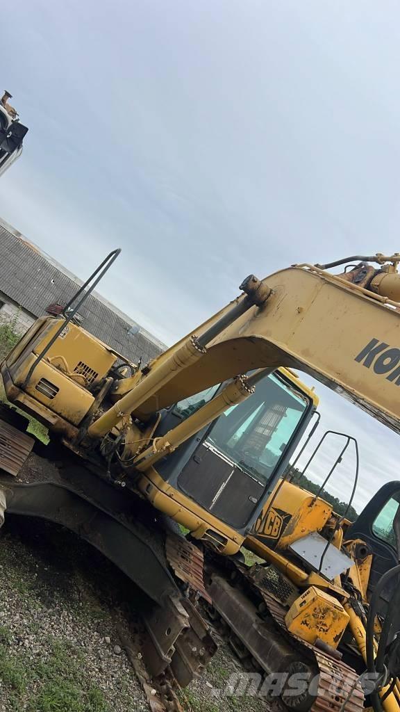 Komatsu PC 200 Chassis og suspension