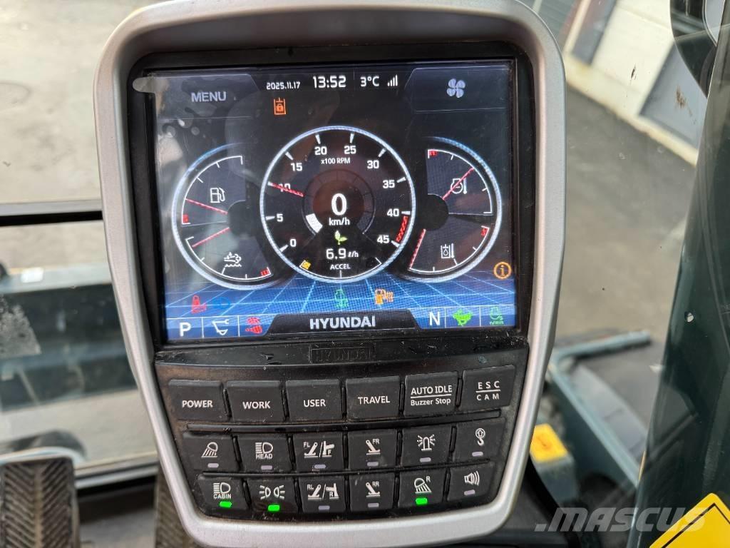 Hyundai HW 150 ACR Gravemaskiner på hjul
