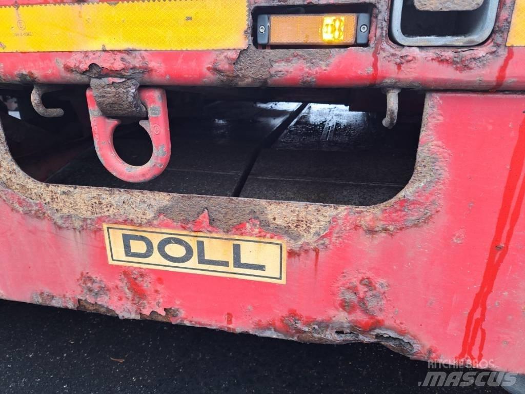 Doll S3L Semi-trailer med lad/flatbed