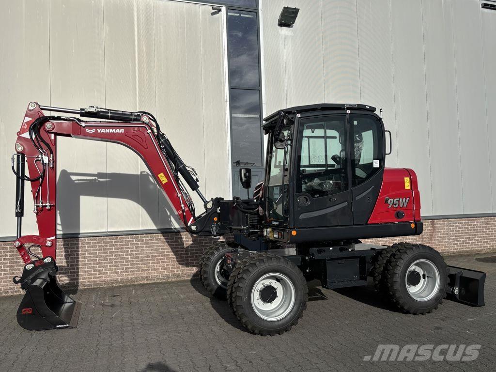Yanmar B95W Gravemaskiner på hjul