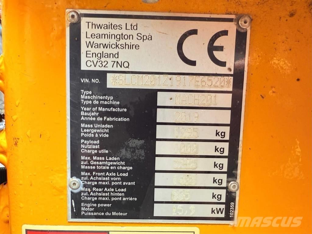 Thwaites Mach 201 Dumpere
